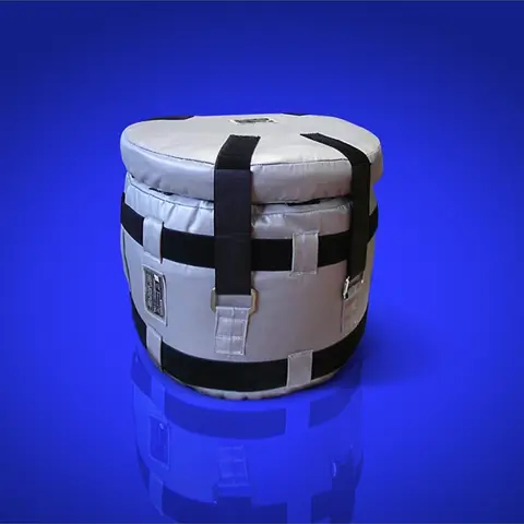 Silver insulation, thick jacket, straps