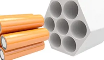 White and orange cells